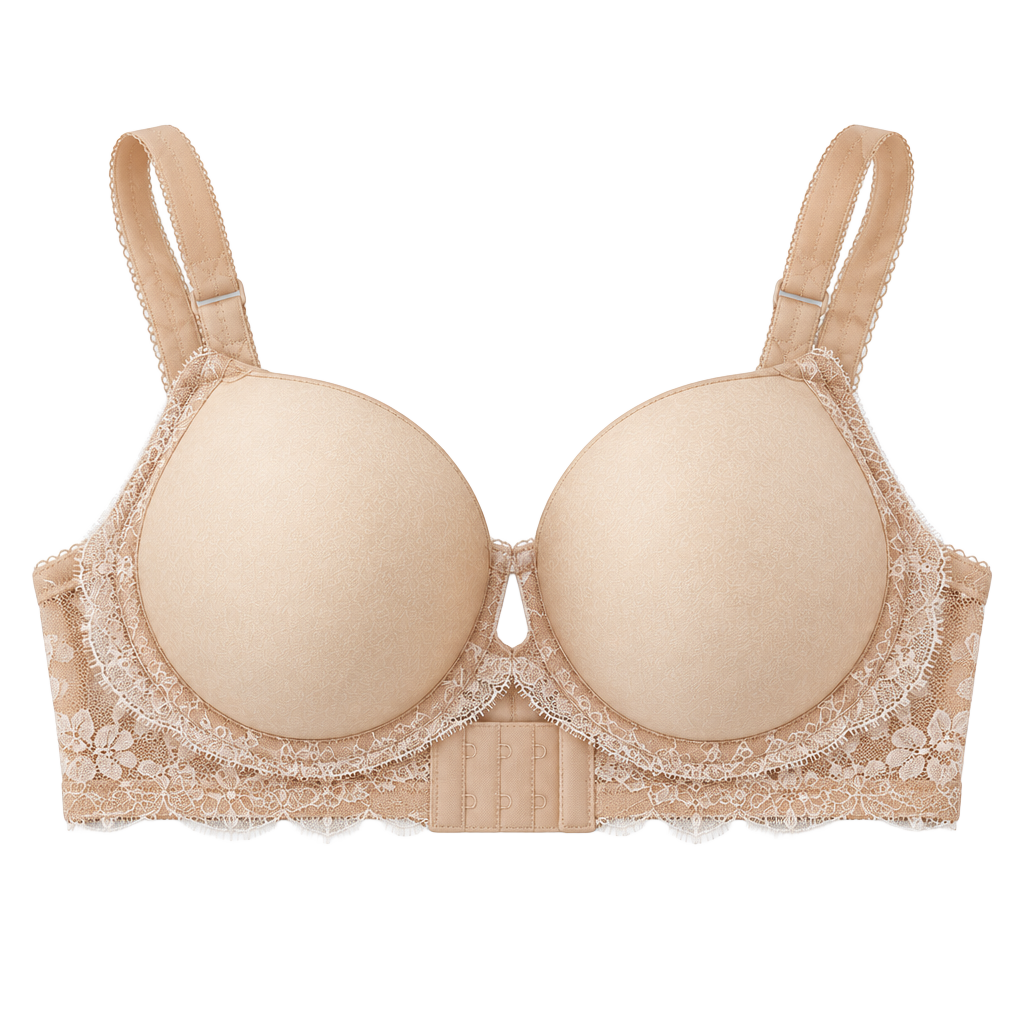 Wacoal Lace Finesse T-Shirt Bra 853256 Nude 40C 1