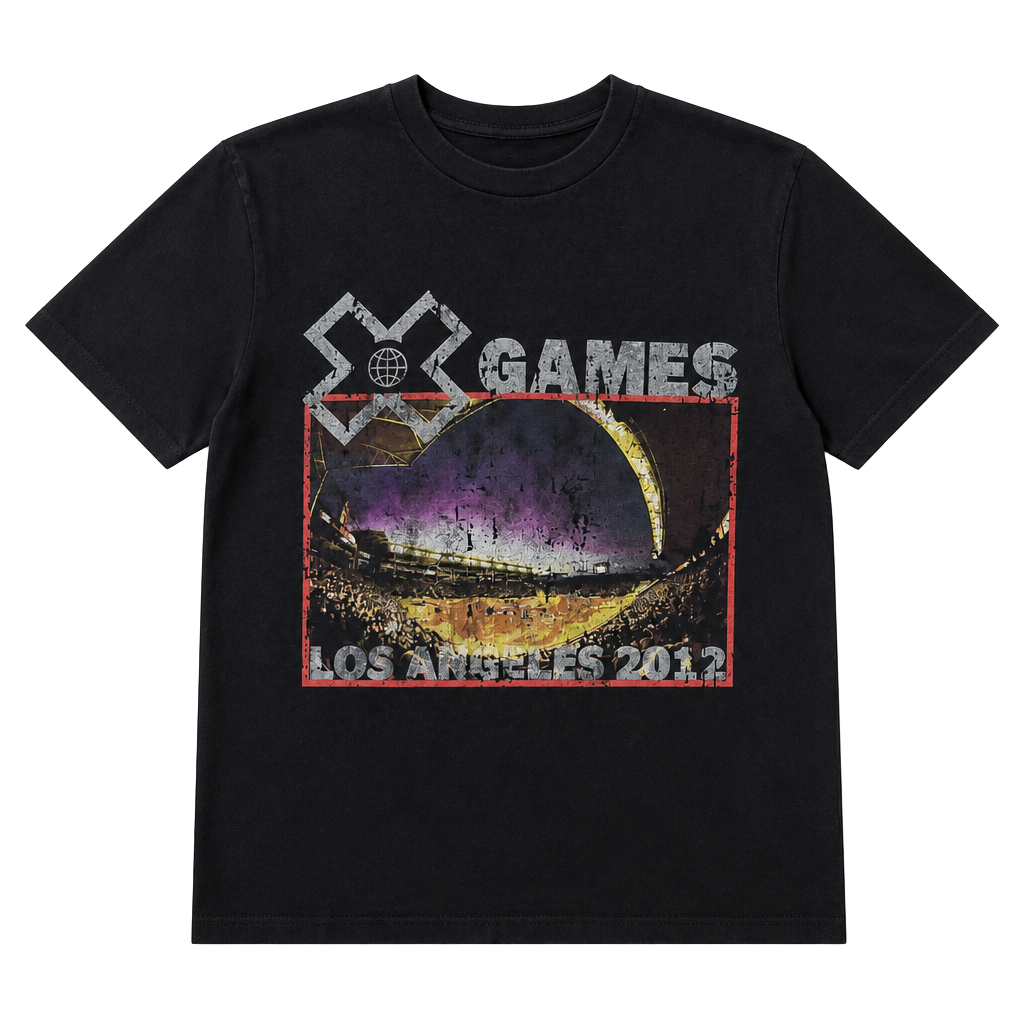 Aeropostale X Games Los Angeles 2012 Graphic T-Shirt Size Medium 1
