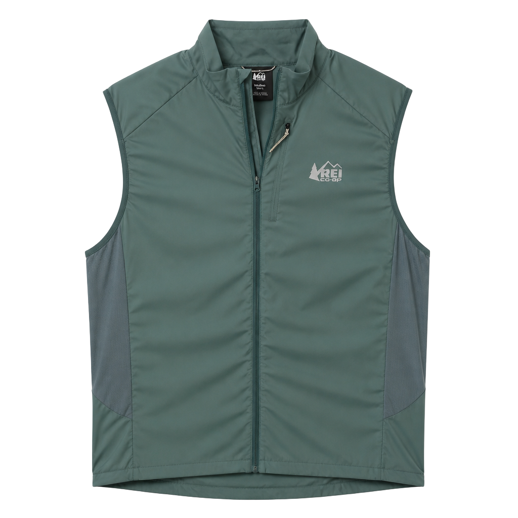 REI Co-op Swiftland Men's Run Vest - Jasper Green 1
