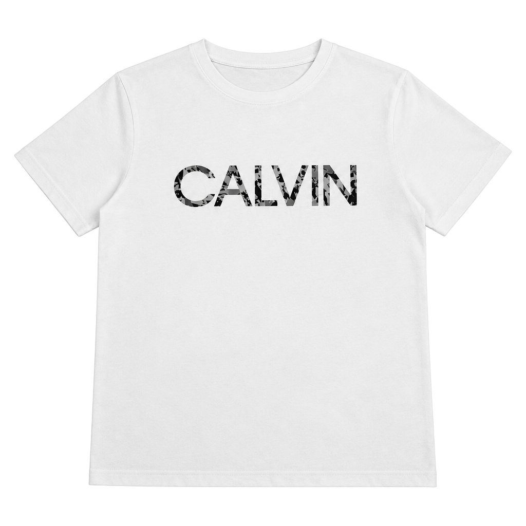 Calvin Klein T-Shirt XXL Animal Mix Spray Logo Crewneck 1