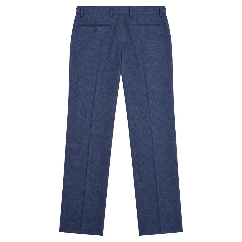 Michael Kors Monroe Pants Size 34W X 32L Blue Stretch Dress Trousers 1