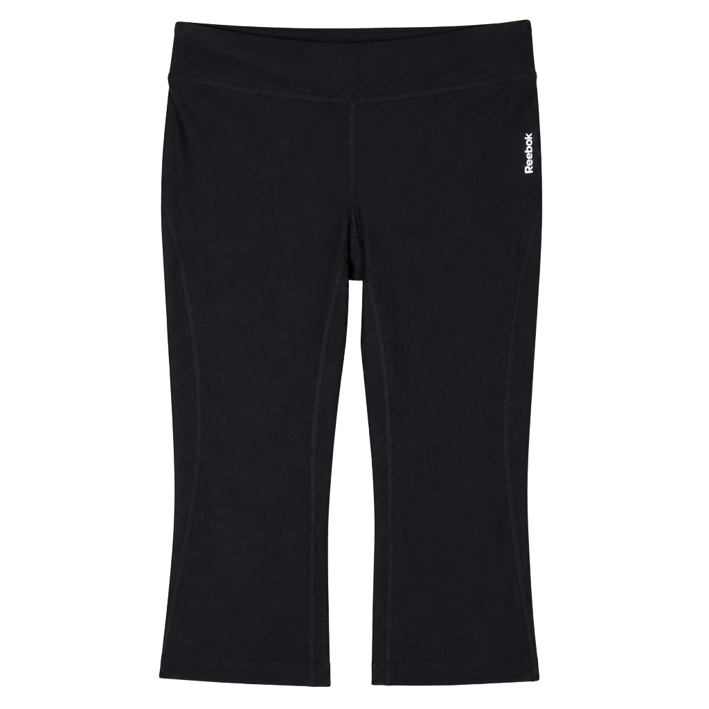 Reebok Black Slim Fit Capri Leggings 1
