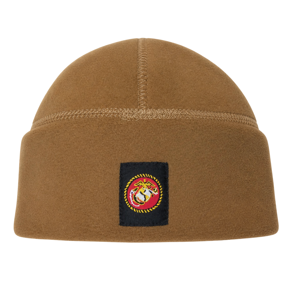 Polartec Hardface Coyote Brown Microfleece Watch cap Large / X Large USMC NOS 1