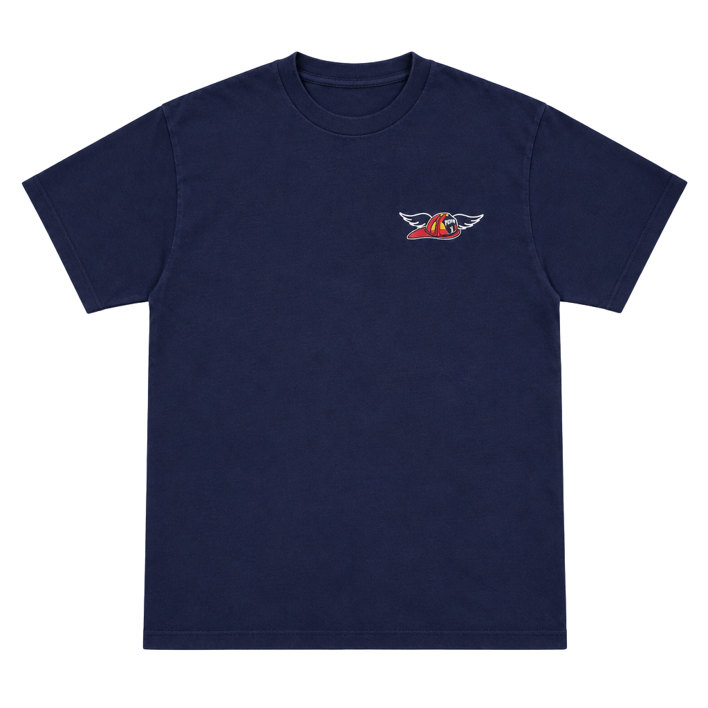 Delta Pro Weight FDNY Graphic T-Shirt Navy Blue 1