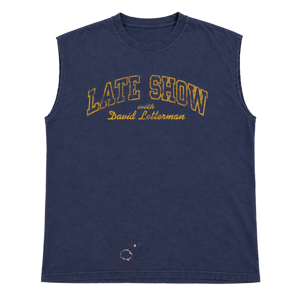 Lee Late Show with David Letterman Cutoff T-Shirt XL 1
