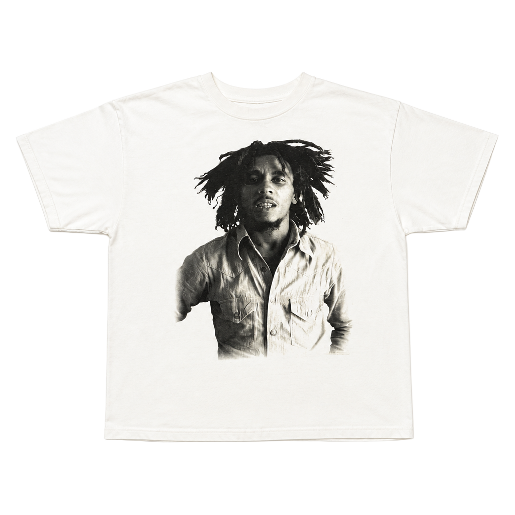 Vintage Zion Rootswear Bob Marley White Graphic T-Shirt Size 2XL
#y2k 1