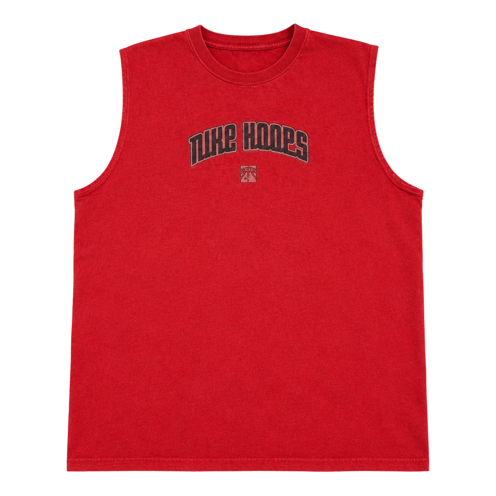 Nike Hoops Muscle Tank Top Size L Red 1
