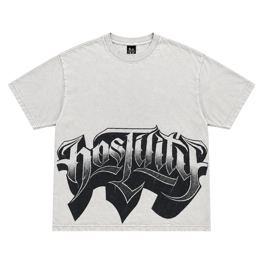 Hostage Graphic T-Shirt Gray 1