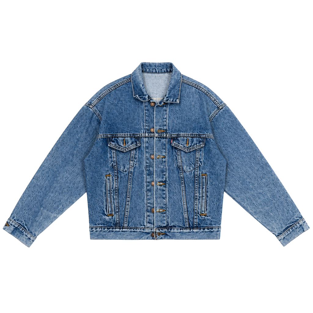 Vintage 80s/90s Levi's Trucker Denim Jacket Made in USA Size M 1