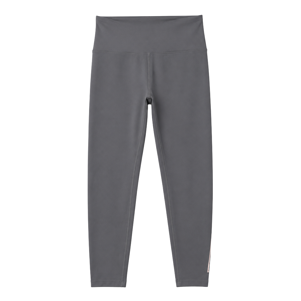 Peloton High-Rise 7/8 Legging with Side Logo, Grey, Size S 1