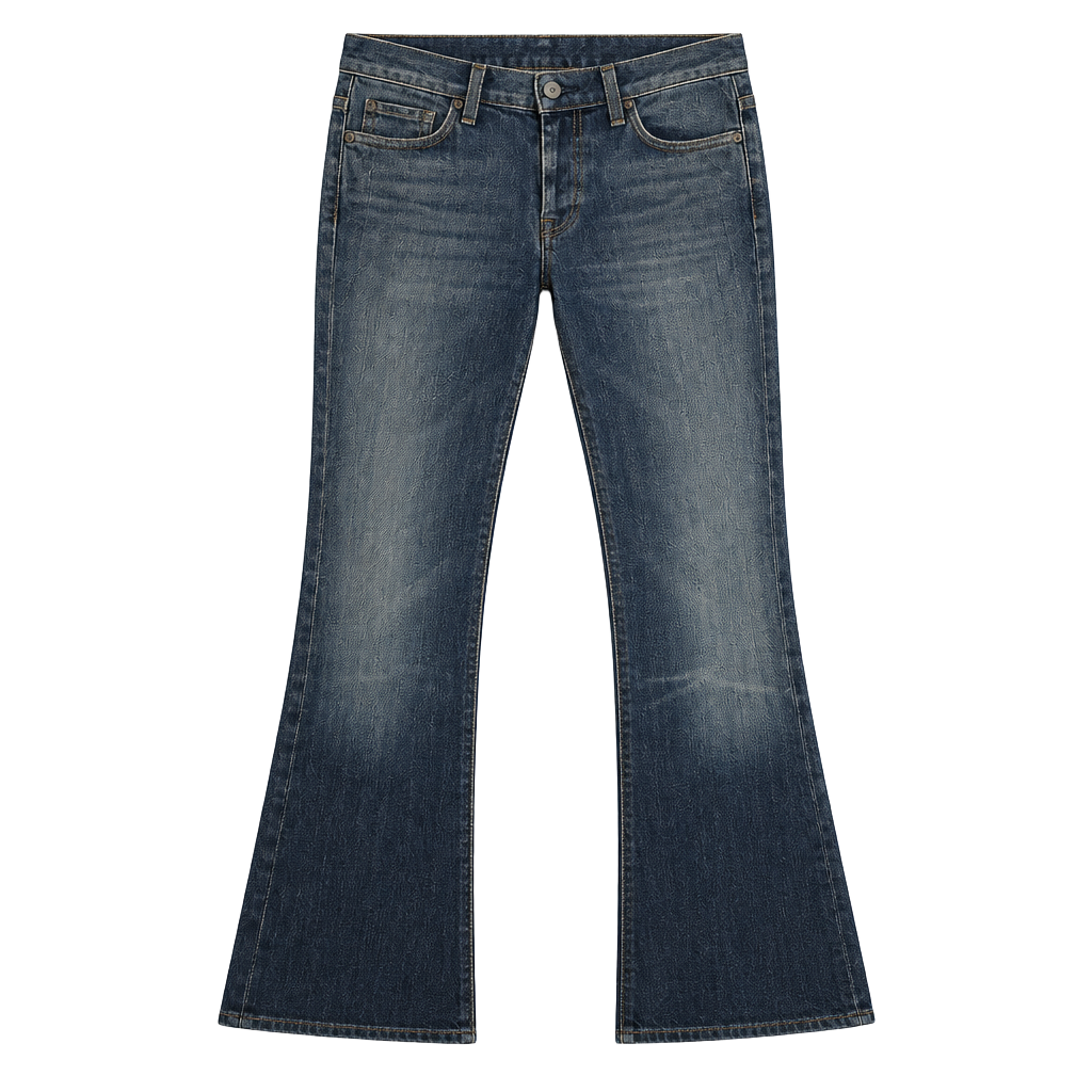 7 For All Mankind Boycut Jeans Size 27 Blue 1