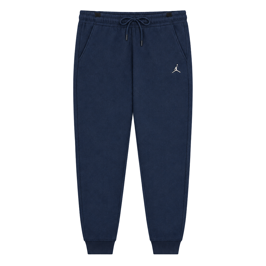 Jordan Sweatpants Size M Blue Fleece Joggers 1