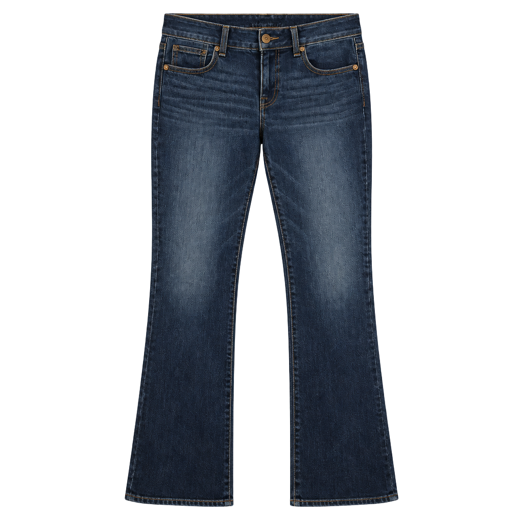 American Eagle Outfitters Kick Boot Jeans Size 10 Dark 1