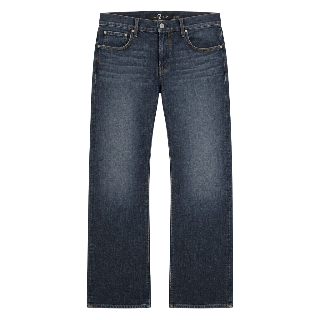 7 For All Mankind Bootcut Jeans 36x33 Blue Denim 1