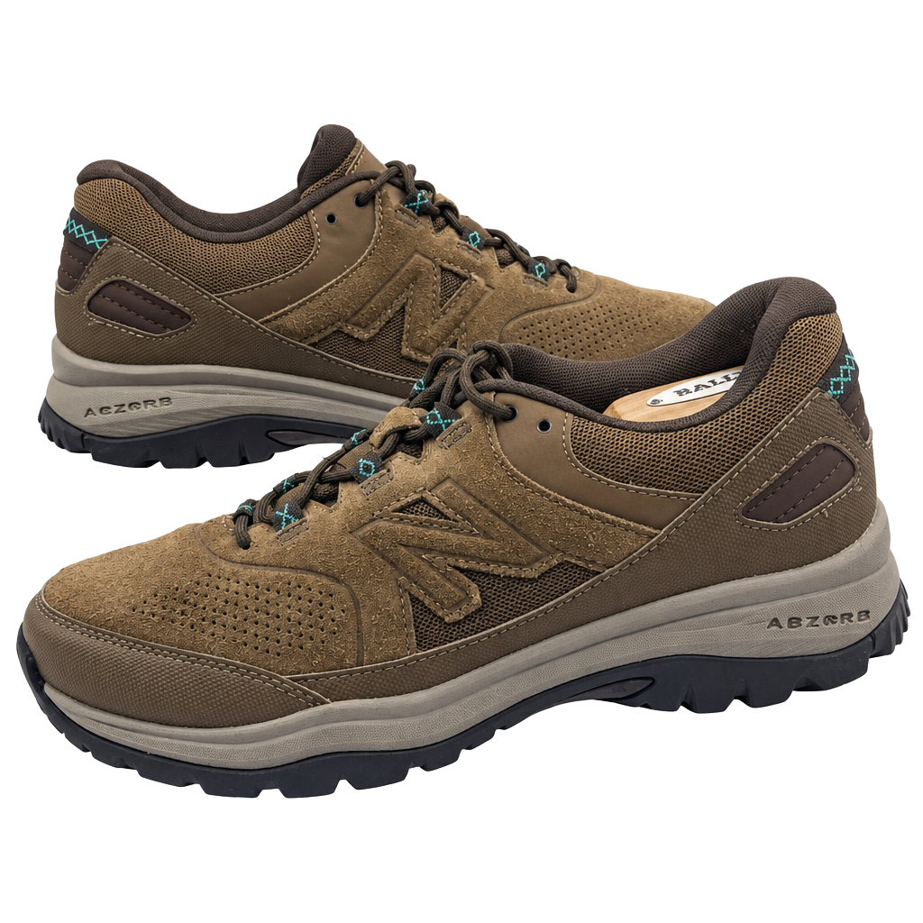 New Balance Sneakers Brown Suede Abzorb Size 11 1