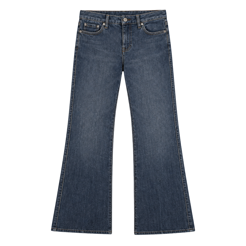 7 For All Mankind Bootcut Jeans Size 27 Blue Denim 1