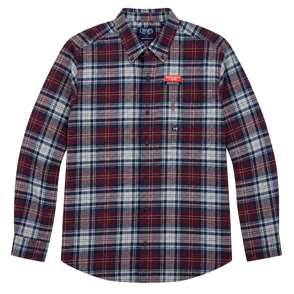 2XB Chaps Performance flannel Rich Ruby 1