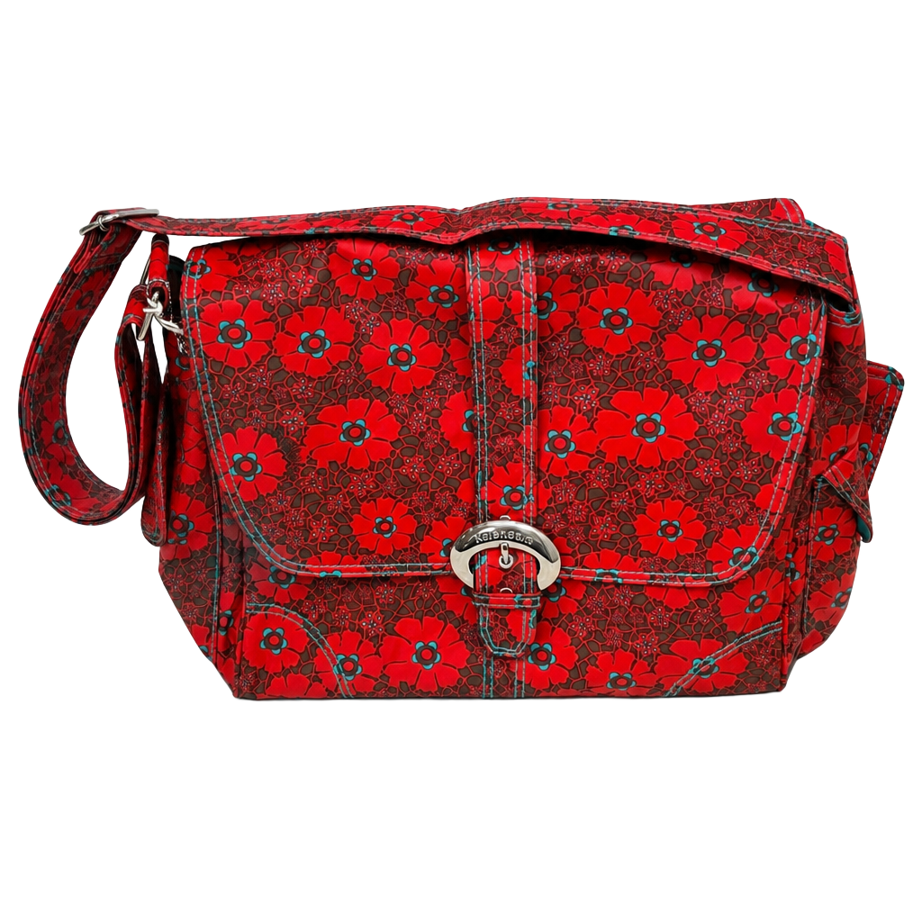 Floral print Kalencom diaper bag 1