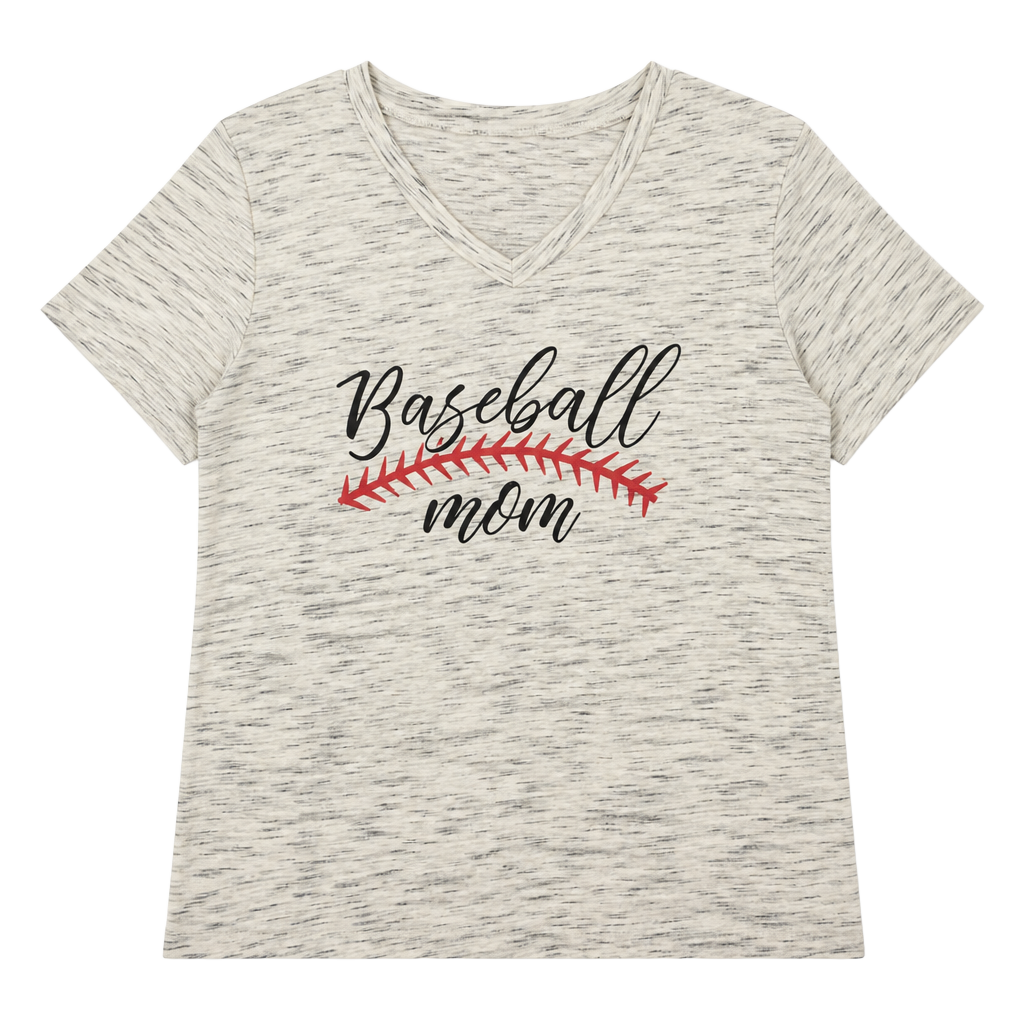 M Baseball Mom T-shirt. 1