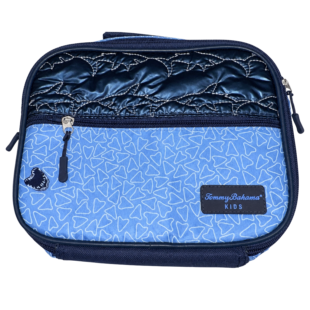 Tommy Bahama Kids Insulated Lunch Bag Blue Shark 1