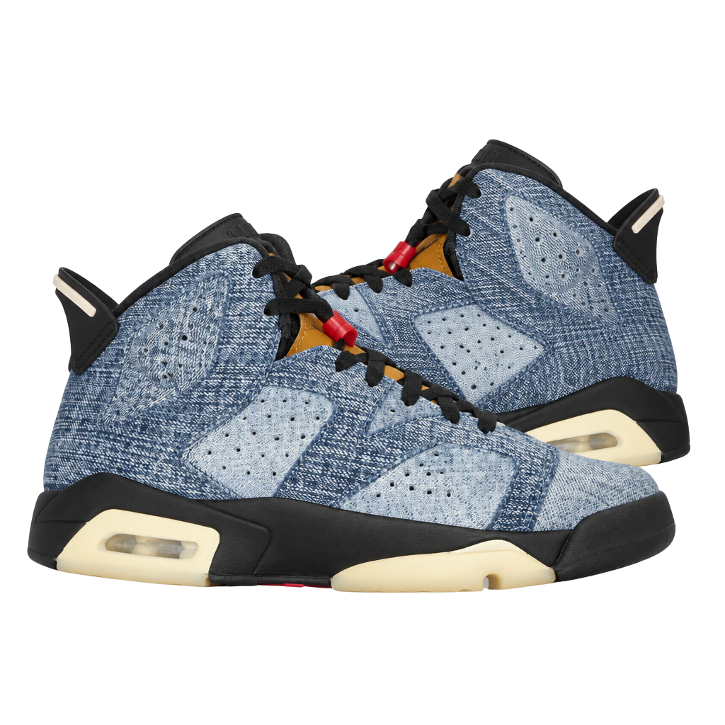 Jordan 6 Retro Wash Denim Size 7y(M) 1