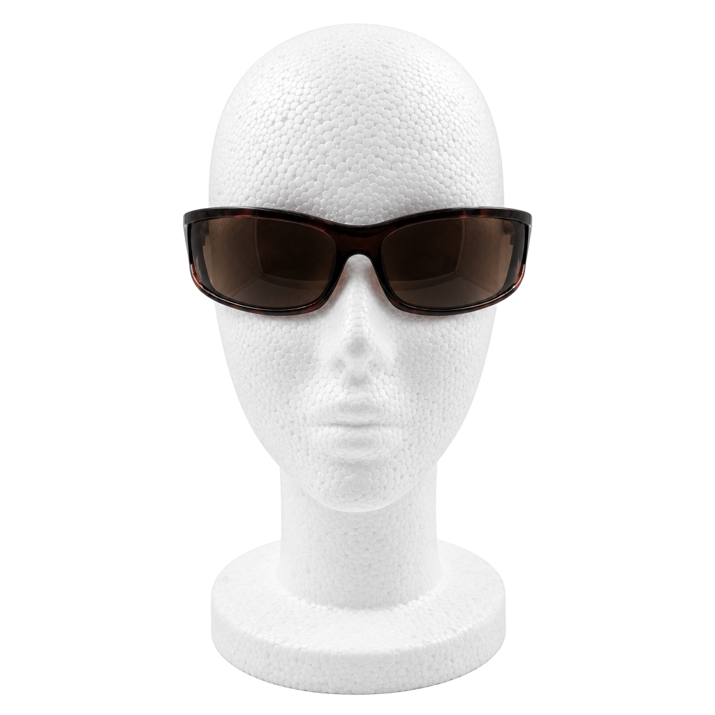 Womens Rhinestone Anti-glare Polarized Chic Narrow Sunglasses Tortoise Brown 1