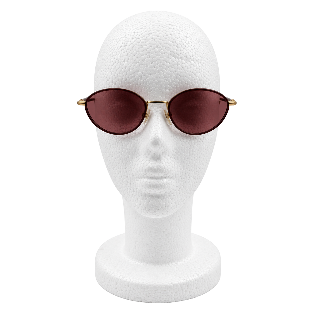 Vintage Eyeglass Rounded Frames 2349 A 140 1