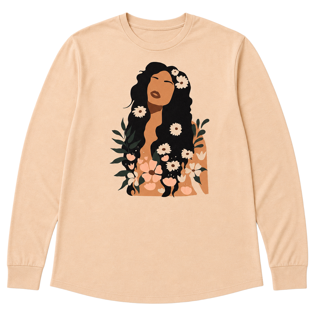 Fashion Nova Growing and Glowing Long Sleeve Graphic Tee 1
