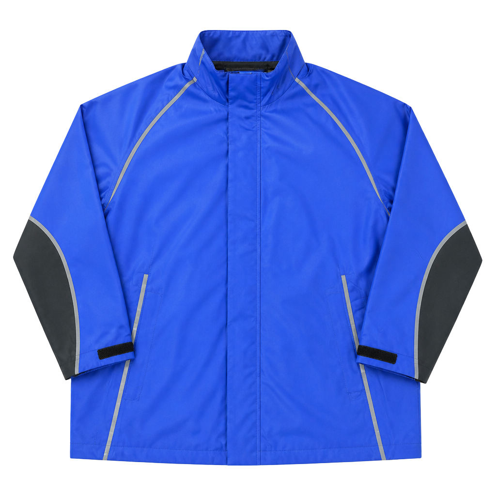 Adidas Rain Jacket Size XL Blue Black Gore-Tex Waterproof 1