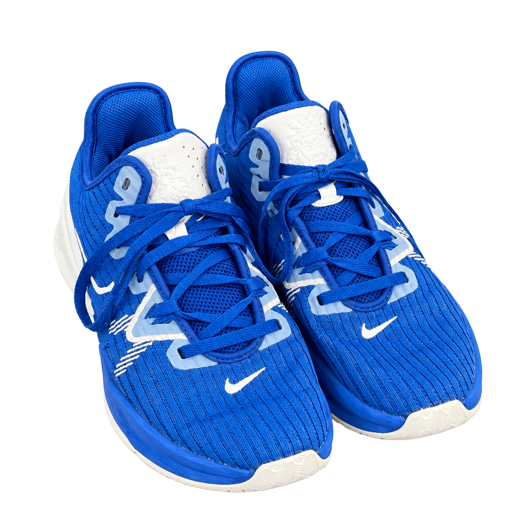Nike LeBron Witness 7 Blue White Basketball Shoes 1