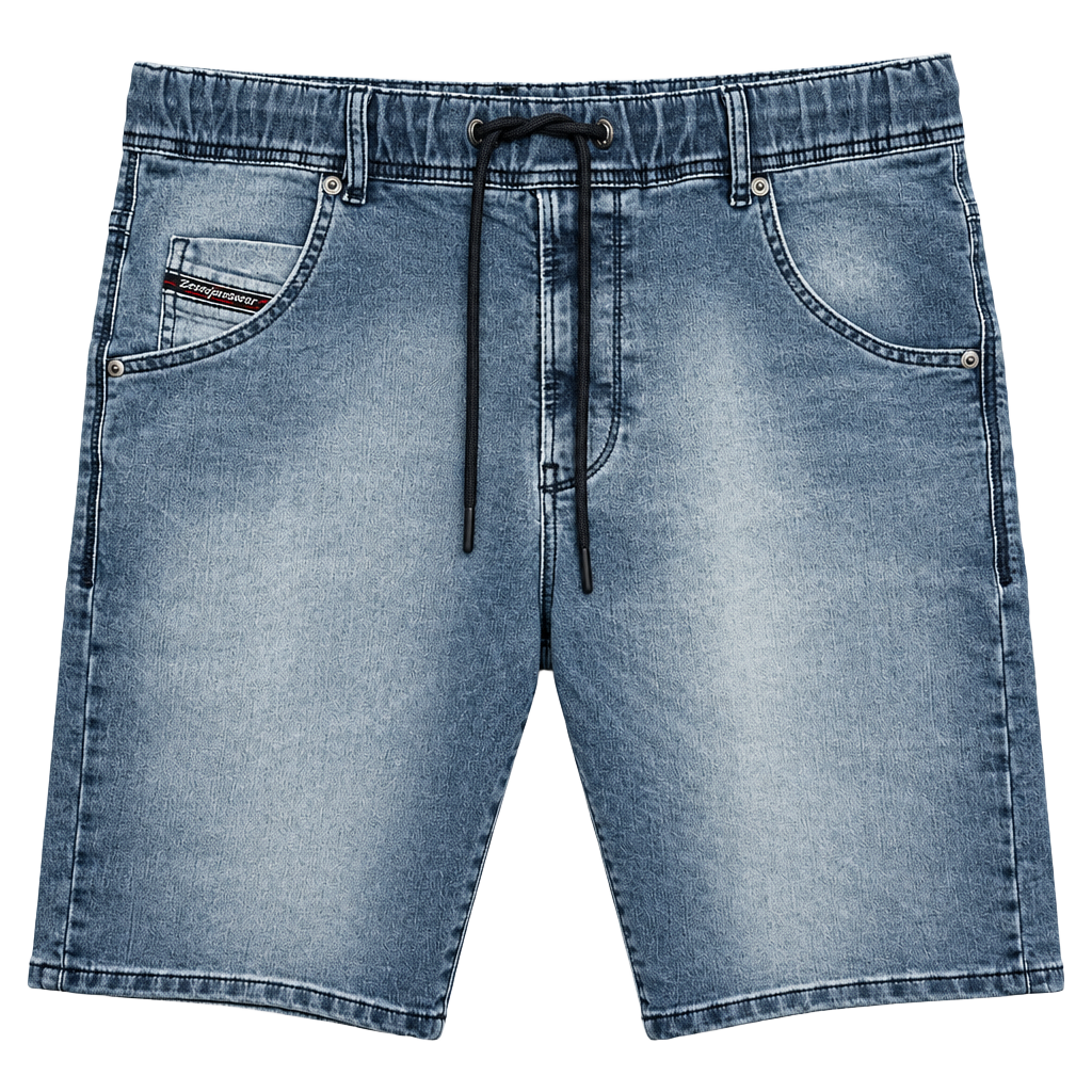 Diesel JoggJeans Denim Shorts Blue 1