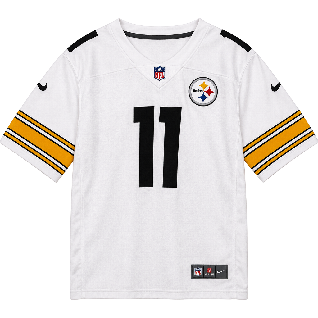 Nike Pittsburgh Steelers Chase Claypool #11 Jersey Size M White 1