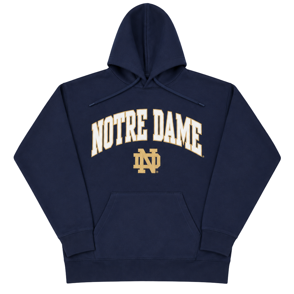 Notre Dame Fighting Irish Hoodie Sweatshirt Size M 1