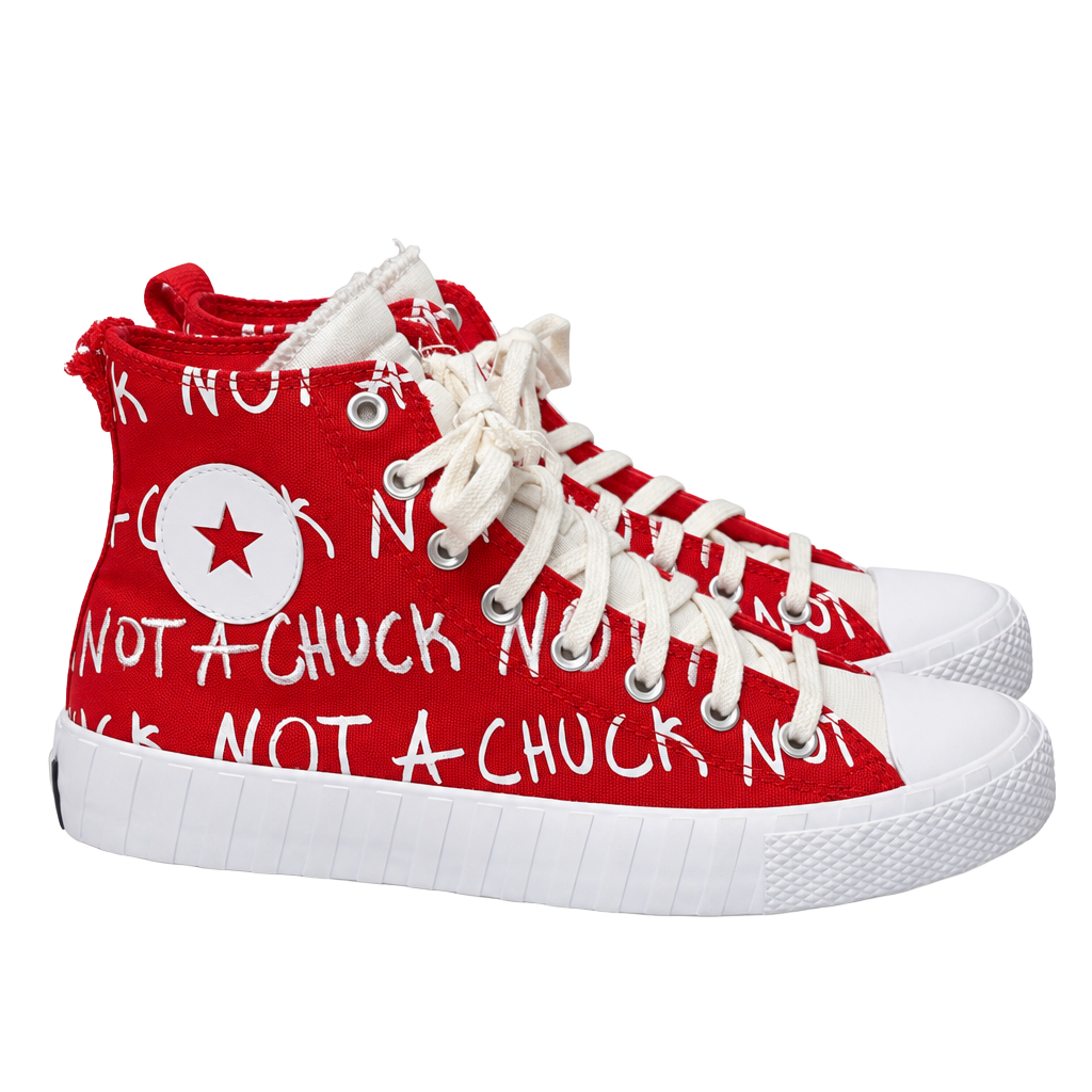 Converse Chuck Taylor All Star High Top Sneakers Red Unisex Size 10 171962C 1