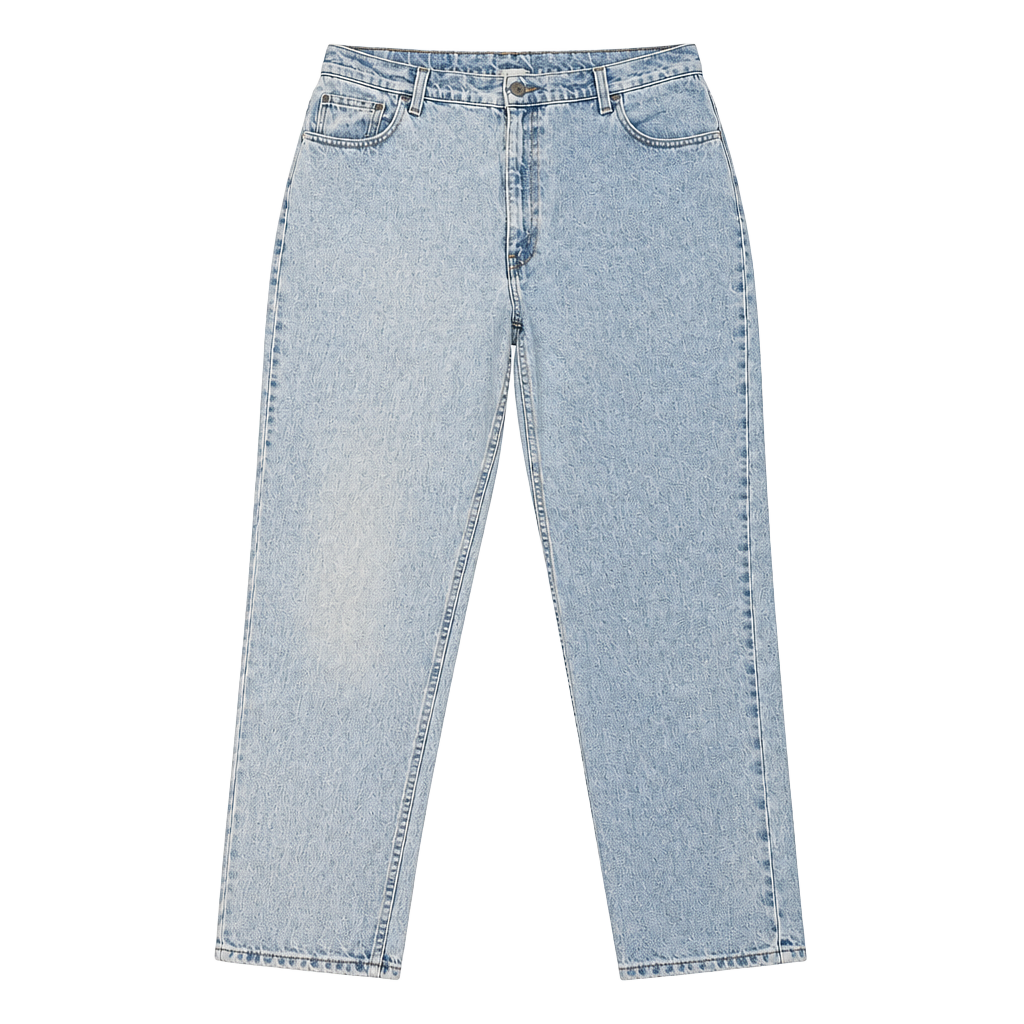 Vintage MADE USA Levi's 550 Jeans Men's M Relaxed Tapered Light Wash Blue Denim 1