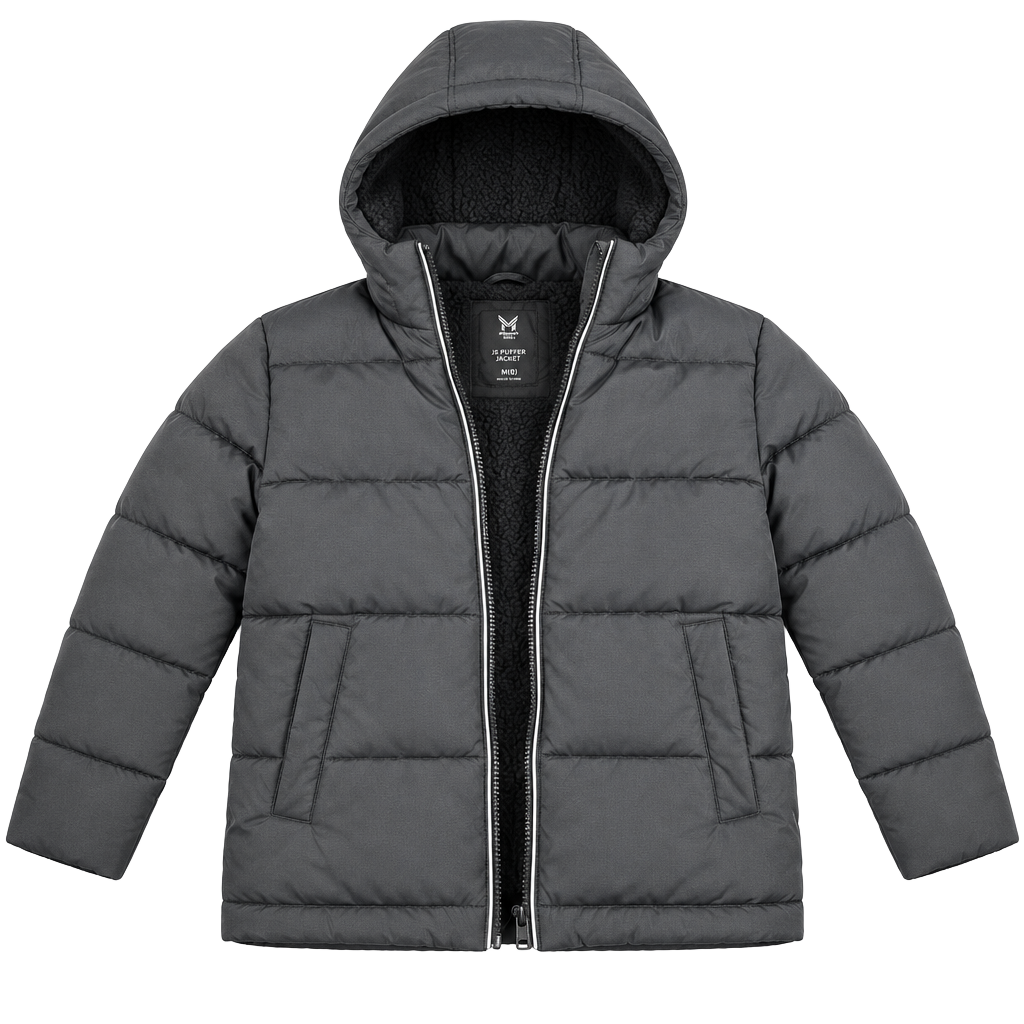 Member's Mark Kids Puffer Jacket M (8) Black 1
