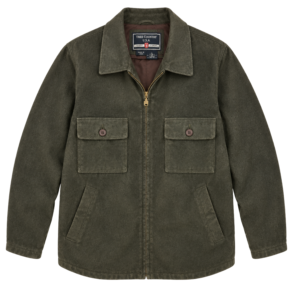 Free Country Suede Jacket Size L 1