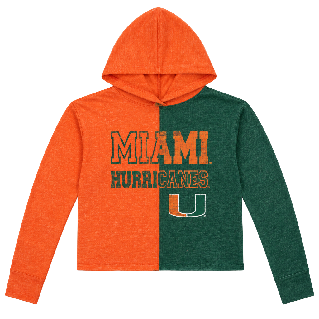 The Yard By Colosseum Miami Hurricanes Hoodie Size 6-6X 1