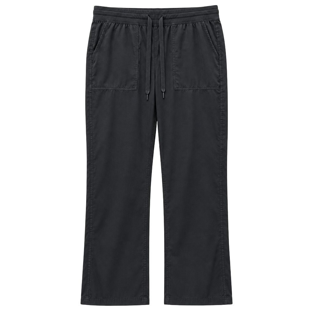 Jockey Scrub Pants Size L Black Drawstring Cargo Jogger 1