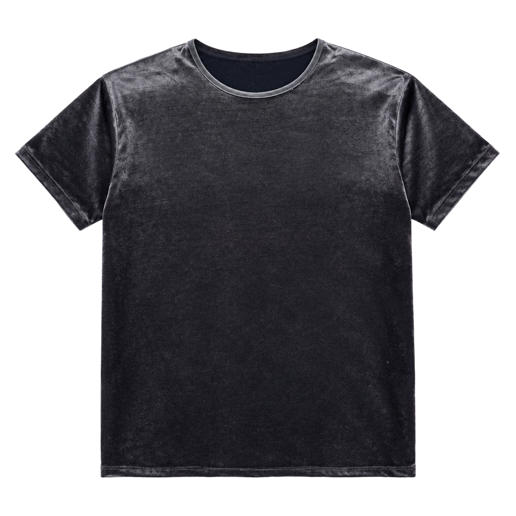 Impressions Of California Medium Black Satin Top Blouse 1