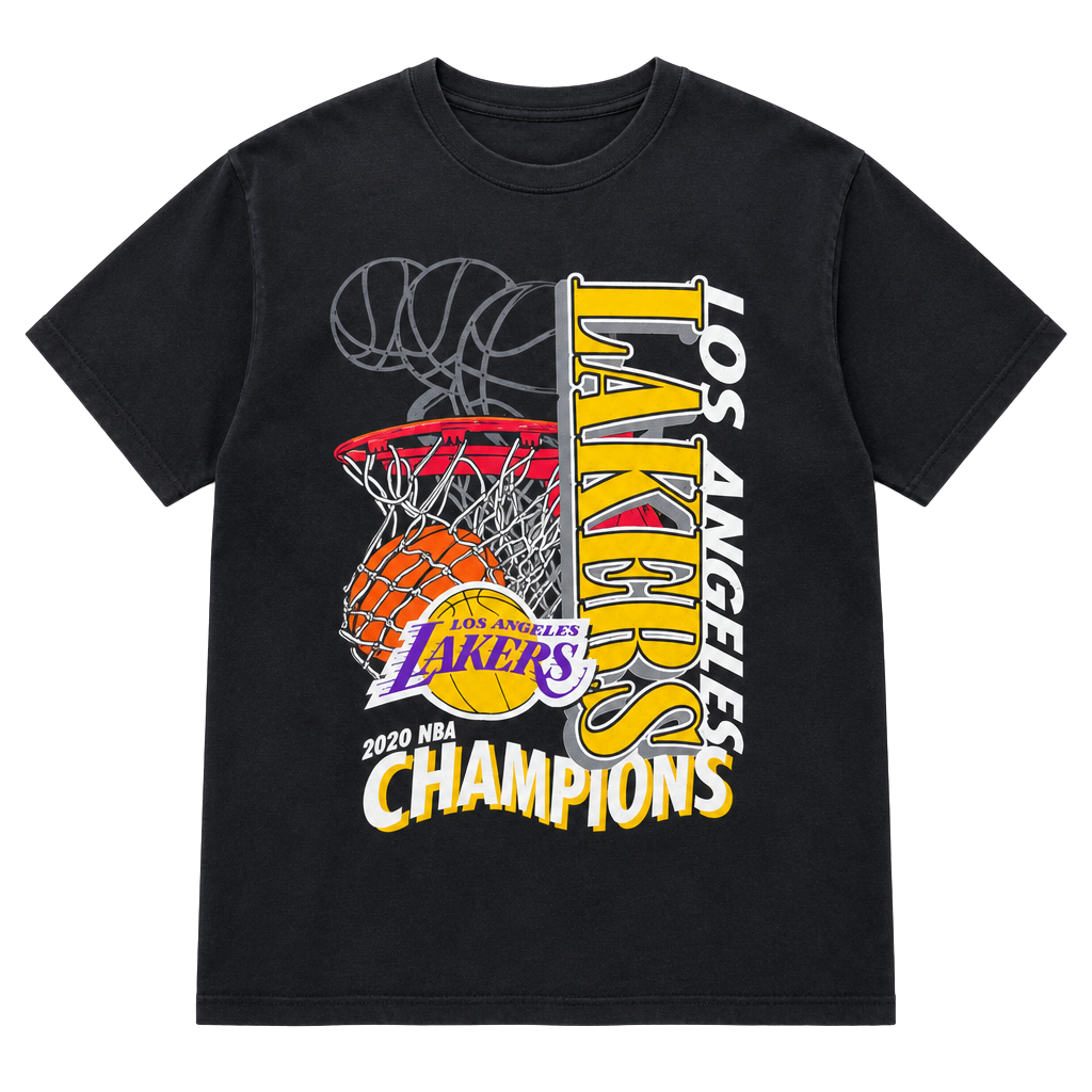 NBA Los Angeles Lakers Size Large 2020 Champions T-Shirt 1