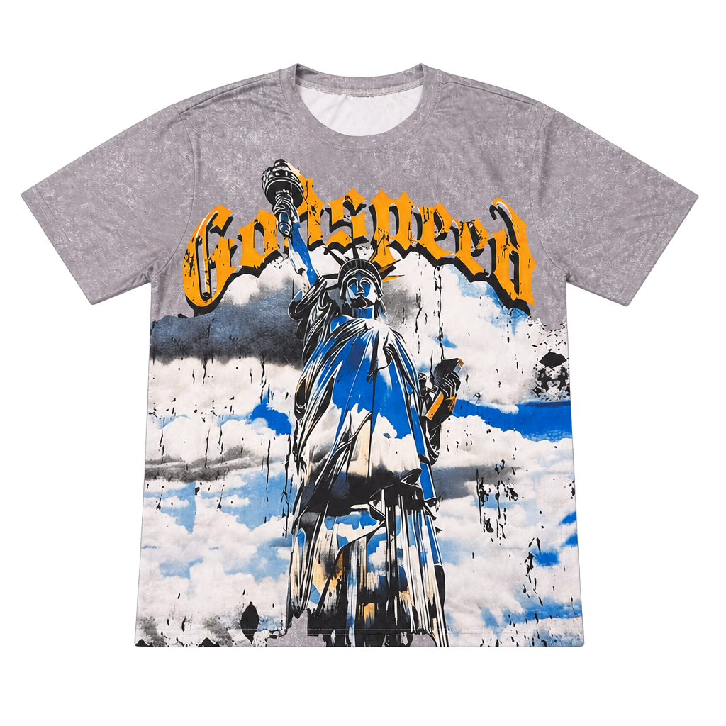 Godspeed Chrome Liberty T-Shirt 1