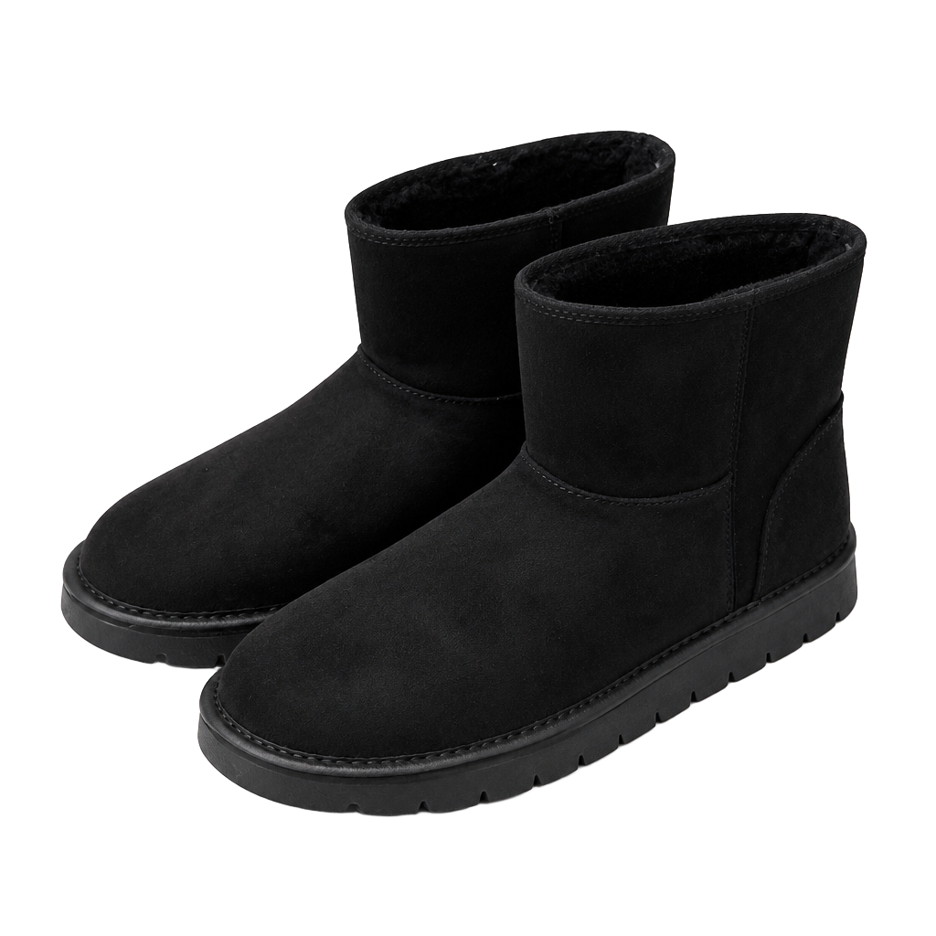 Universal Thread May Boots Size 9 Black Suede Booties 1