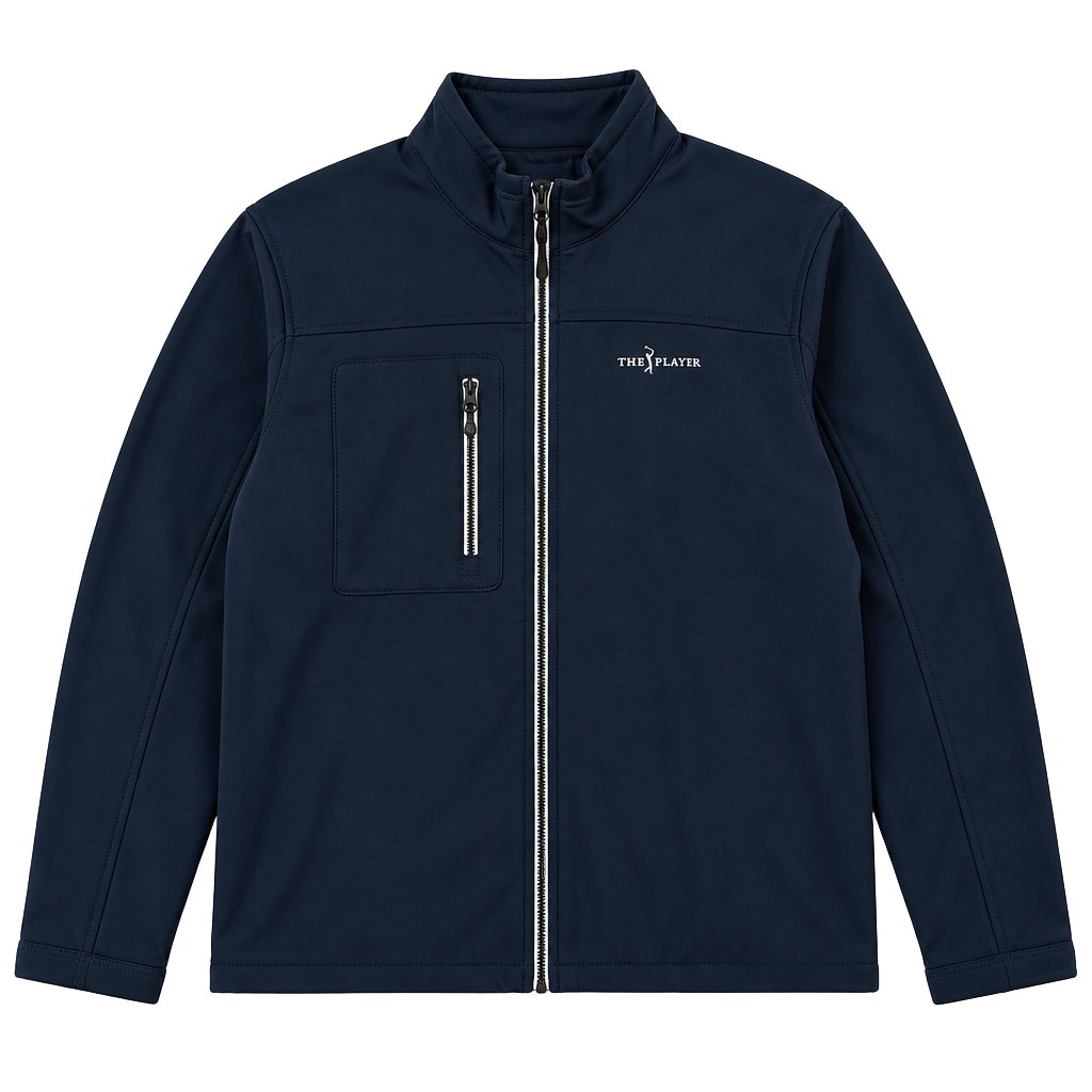 Clique The Players Softshell Full Zip Jacket Navy Blue L 1