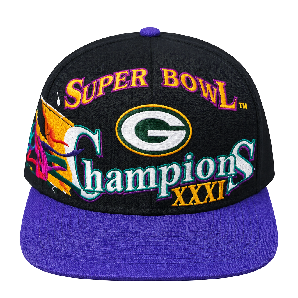 Green Bay Packers Super Bowl XXXI Snapback Hat NWT 1