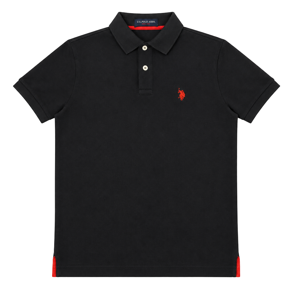 U.S. Polo Assn. Ultimate Pique Polo Size L Black 1
