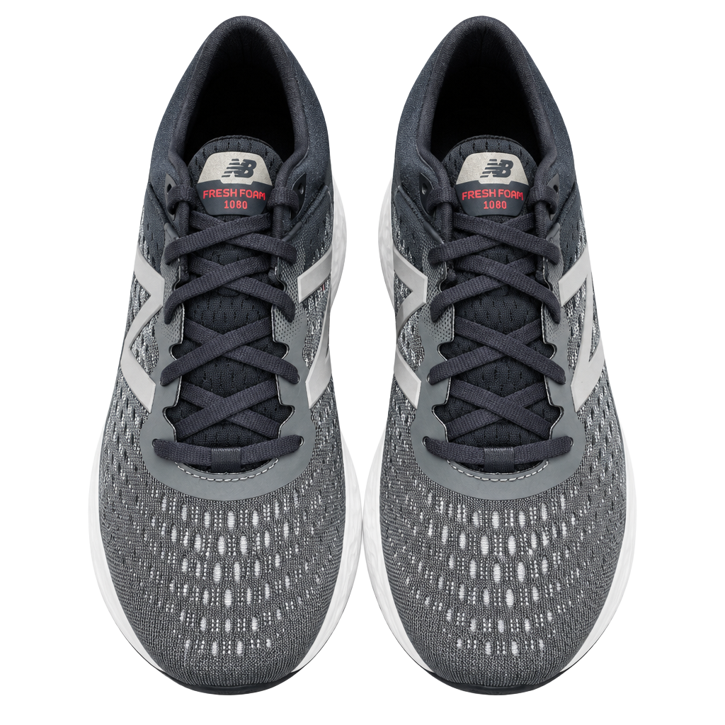 New Balance Fresh Foam 1080v9 Size 9 4E XWide Gray Navy Running Shoes for Men. Brand New. 1