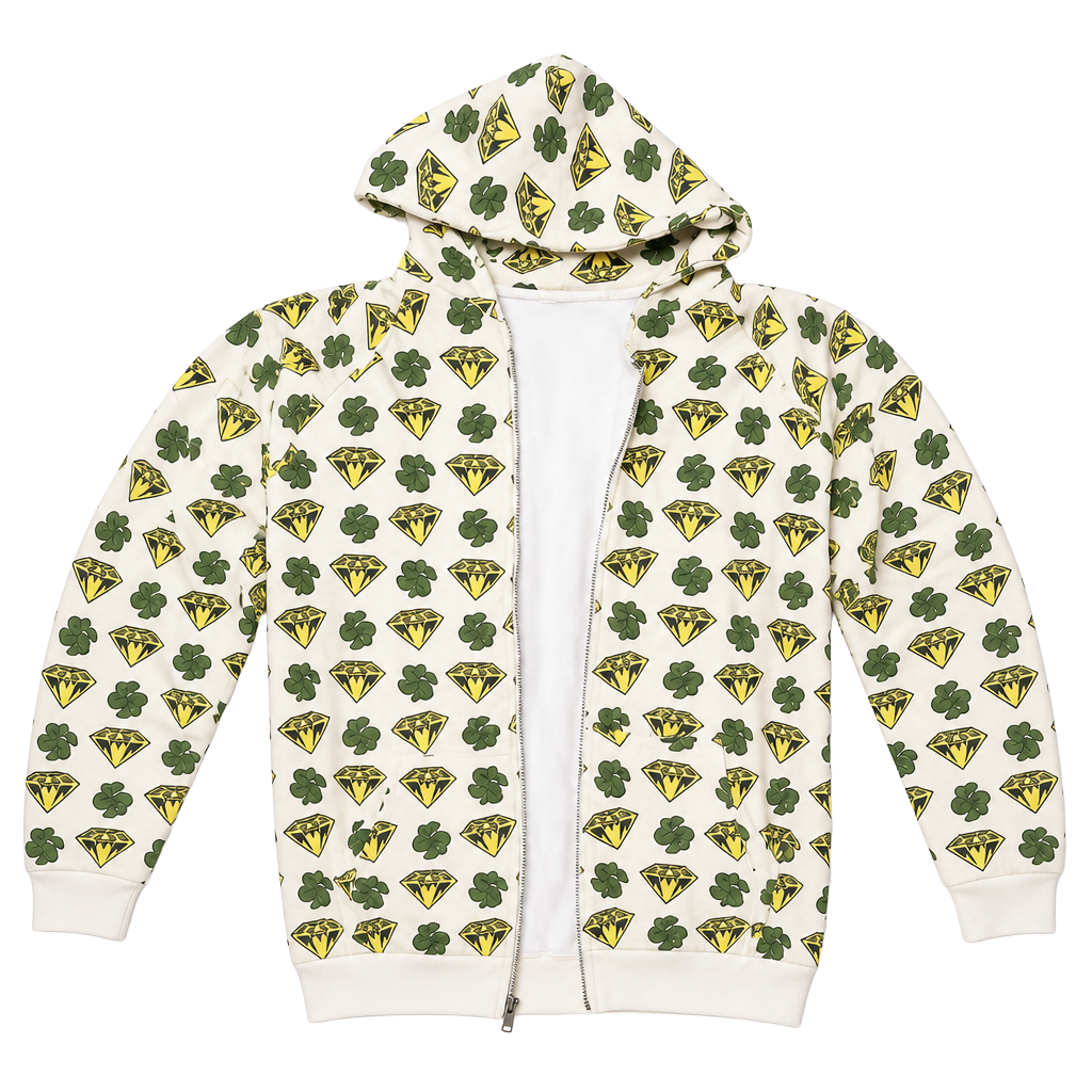 Billionaire Boys Club Diamonds and Dollars Full Zip Hoodie 1