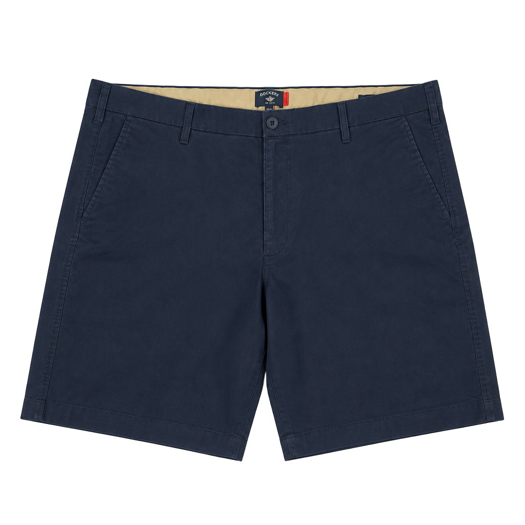 Dockers Men 46 Big Tall Ultimate Chino Shorts Black Supreme Flex Stretch NWT 1