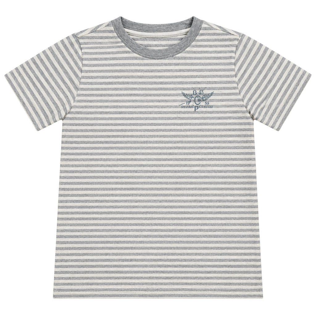 Reversible Polo Ralph Lauren Striped Speed T-Shirt Size M (10-12) Gray 1